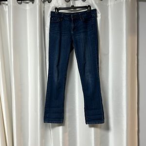 Loft modern straight jeans size 8P